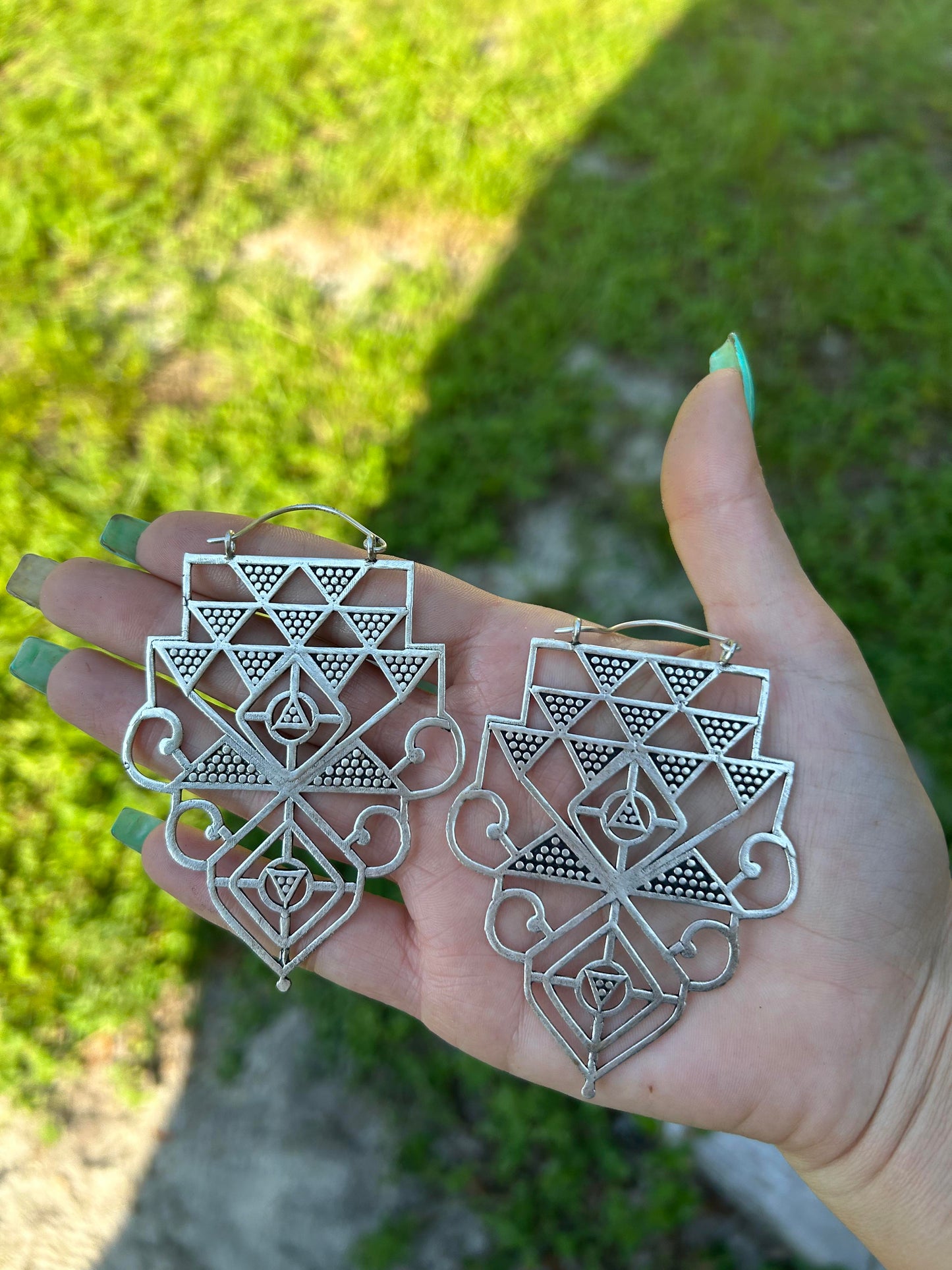 Sacred Geometry Earrings Style A