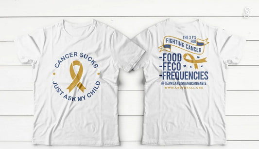 The 3 Fs for Fighting Cancer Tshirt