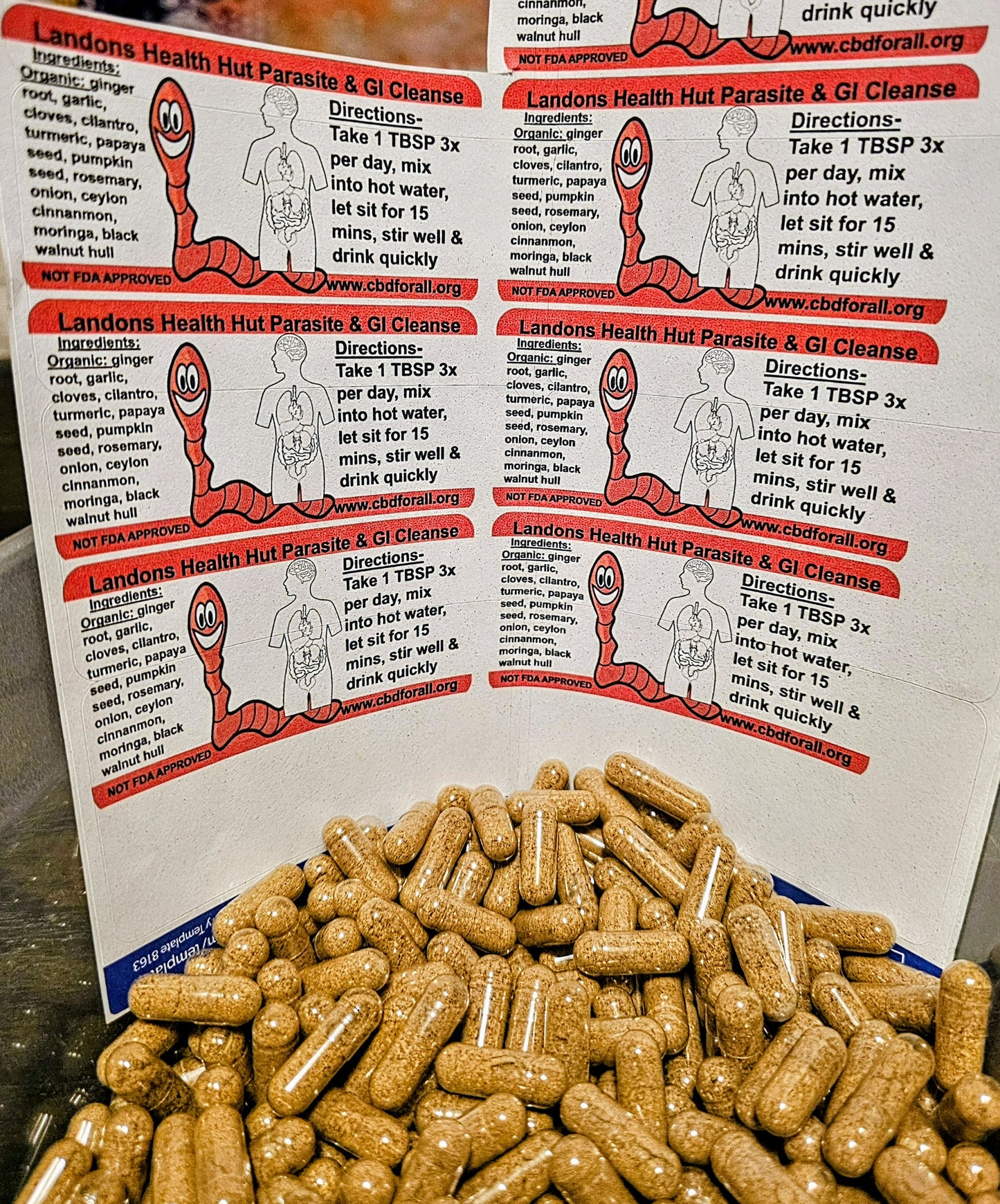 Organic 13 Herbs Parasite & Heavy Metal Cleanse
